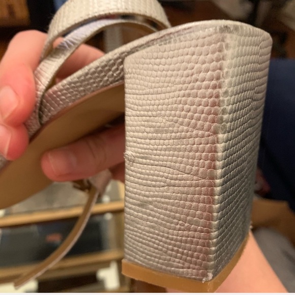 JAGGAR The Label Essential Lizard Metallic Heels - Picture 7 of 8